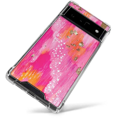 Etta Vee Gold Dust Google Pixel 6 Clear Case